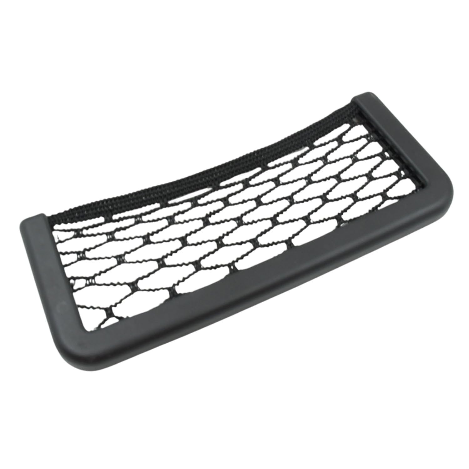 Car Storage Organize Car String Bag Car Seat Side Storage, Net Bag Mesh Pocket Organizer Stick-on for Purse Bag Phone-image-8