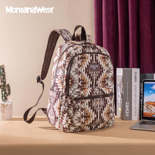 Image of Montana West Backpack Purse for Women Western Aztec Backpack Purse Lightweight Casual Daypack for Travel