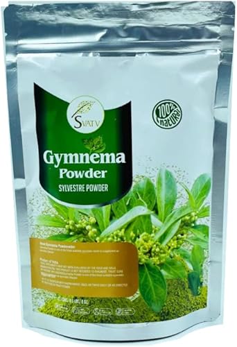 SVATV Gymnema Powder  Gymnema sylvestre  Gurmar Powder  Meshashringi Powder  8.01 oz, Half Pound