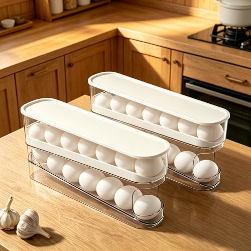 WACOI-Auto-Rolling-Fridge-Egg-Organizer-Space-Saving-Eggs-Dispenser-for-Refrigerator-Storager-Home-Egg-Holder-1-pack