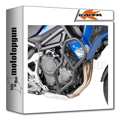 Sabot moteur Kappa KN6422 noir pour Triumph Tiger 1200 GT 2022-2023