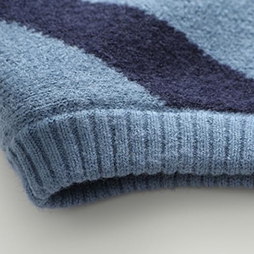 JEShifangjiusu Men's Sleeveless Knitted Pullover Vest Ribbed Hem Warm Tank Top V Neck Thick Sweaters for Winter4