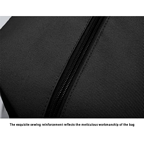 Travel Duffel Bag with Shoes Compartment, Sport Gym Duffle Holdall Bag Training Handbag Yoga Bag Travel Overnight,Waterproof Large Sports Duffel Bag Training Handbag Black 46 * 28 * 25cm4