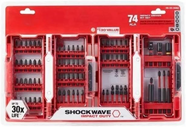 48-32-4062 for Milwaukee SHOCKWAVE™ Impact Duty Driver Bit Set