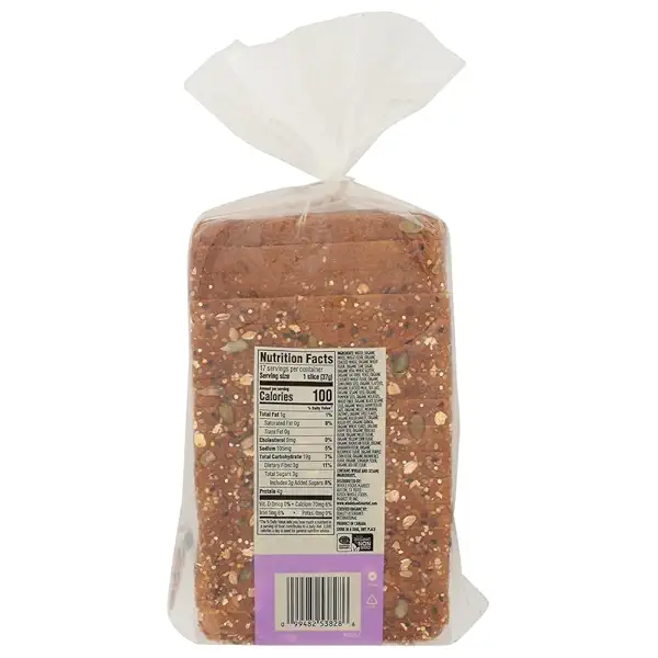 365 by Whole Foods Market Organic 21 Grains & Seeds Bread, 22 OZ 2