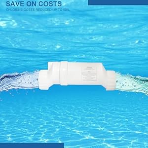 Salt Water Pool chlorinator System T-5 Salt Cell Replacement W3T-Cell-5 Turbo Salt Chlorination System Compatible with Hayward Cell T-5, 20000 Gallon Salt Water Pool chlorinator System T 5 Salt Cell Replacement W3T Cell 5 Turbo Salt Chlorination System Compatible with Hayward Cell T 5 20000 Gallon