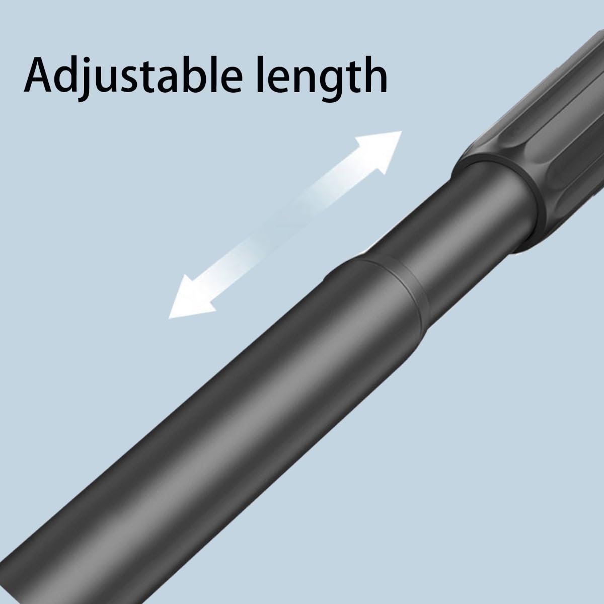 Gardinenstange Ohne Bohren, Teleskopstange Vorhang Ausziehbar, Duschstange Ohne Bohren, Gardinenstange Zum Klemmen, Klemmstange Für Gardinen, 40-500cm Teleskopstange Zum Klemmen(Grau,260-350cm)