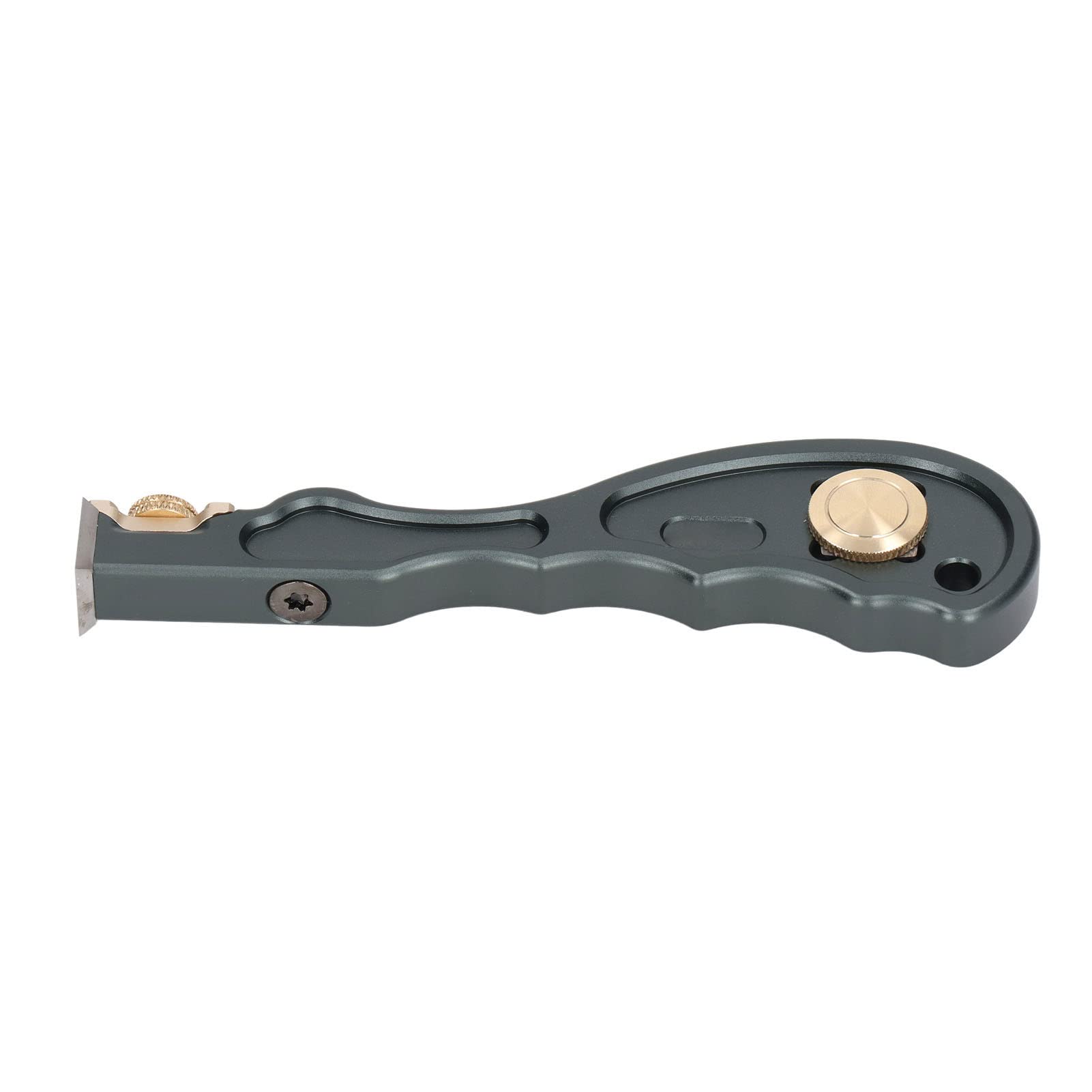 2 w 1 mini węglik drewna, skrobak do kleju, skrobak do obróbki drewna, stop aluminium, mini narzędzie do usuwania kleju z ergonomicznym uchwytem