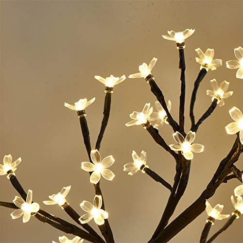PEIDUO-177-Lighted-Cherry-Blossom-Tree-48-Warm-White-Lights-Plug-in-Adapter-Light-up-Bonsai-Tree-for-Christmas-Indoor-Home-Bedroom-Office-Living-Room-Tabletop-Tree-Night-Light-Artificial-Plants