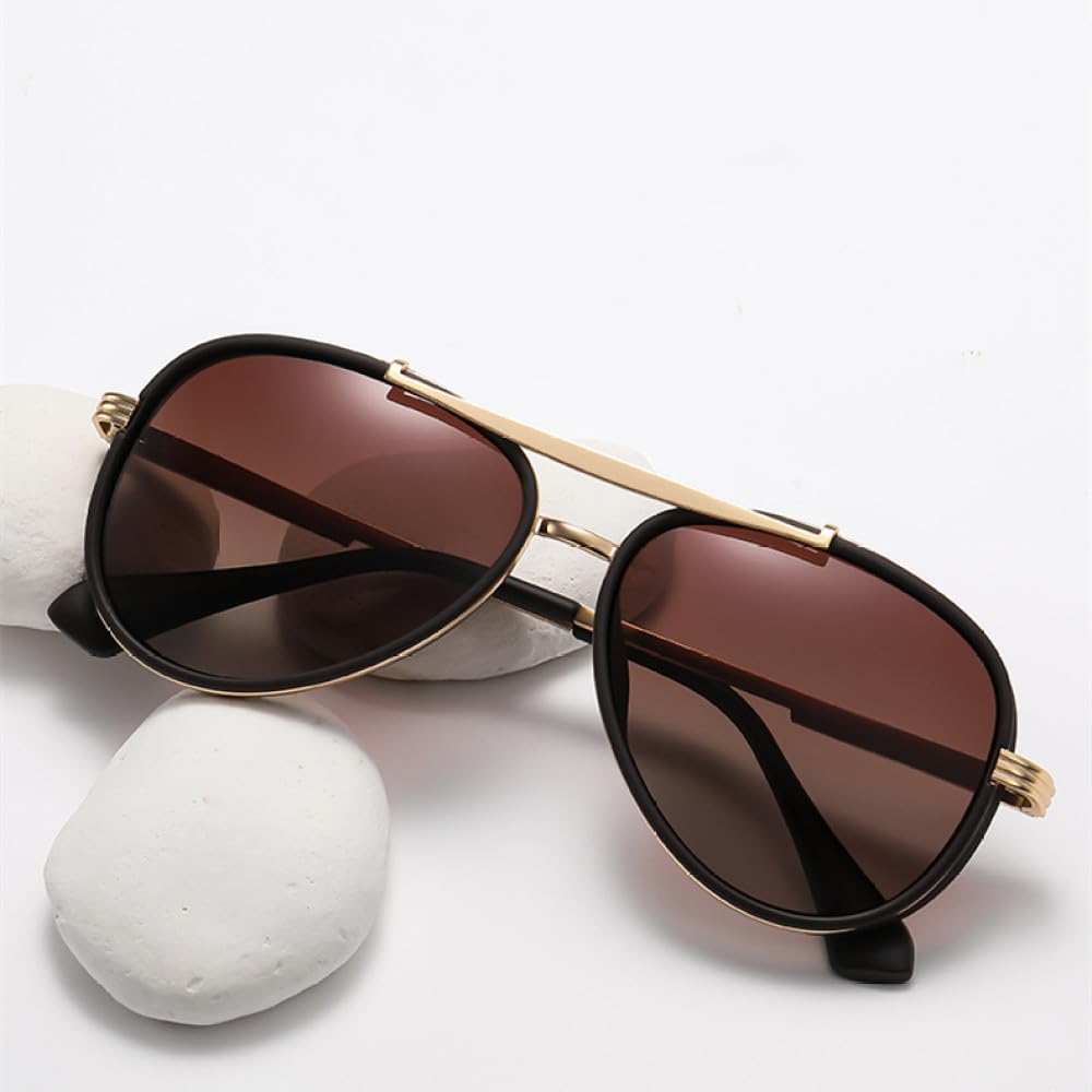 Gafas de sol retro Hombres Conduciendo Viajando Gafas de sol de lujo Mujeres
