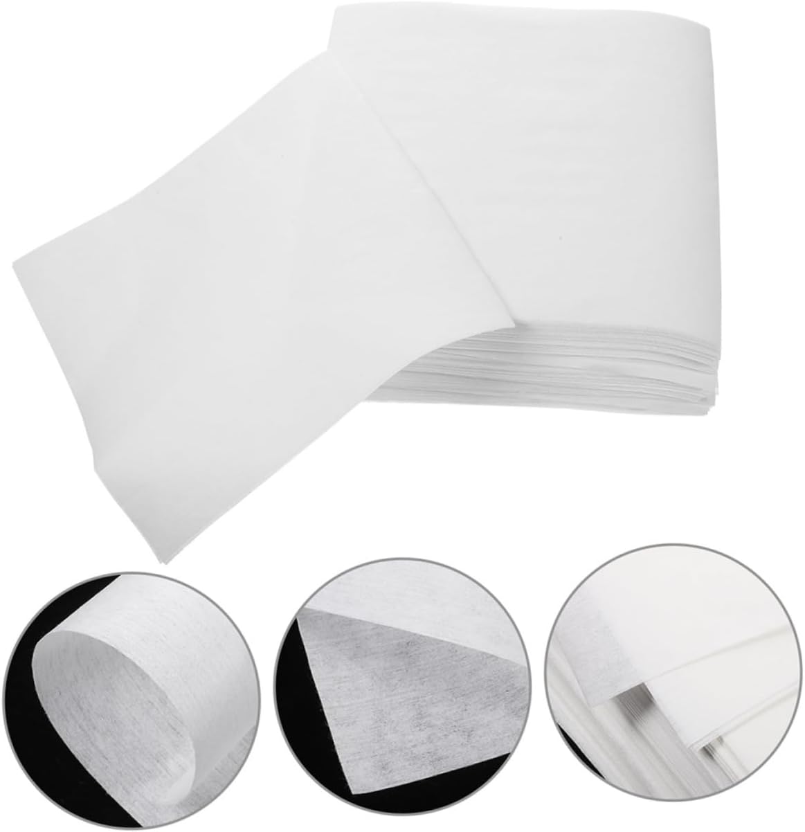 300Pcs Parrot Cage Liner Pads Absorbent Non Woven Fabric Bird Cage Cushions for Easy Cleanup and Bird Health for Daily Use in Small Birdcages