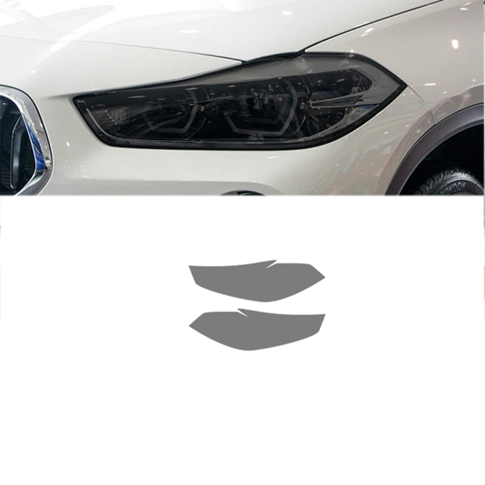 Film De Protection TPU Pour Phares BMW X2 F39 2018-2021 - Transparent, Anti-rayures - 13