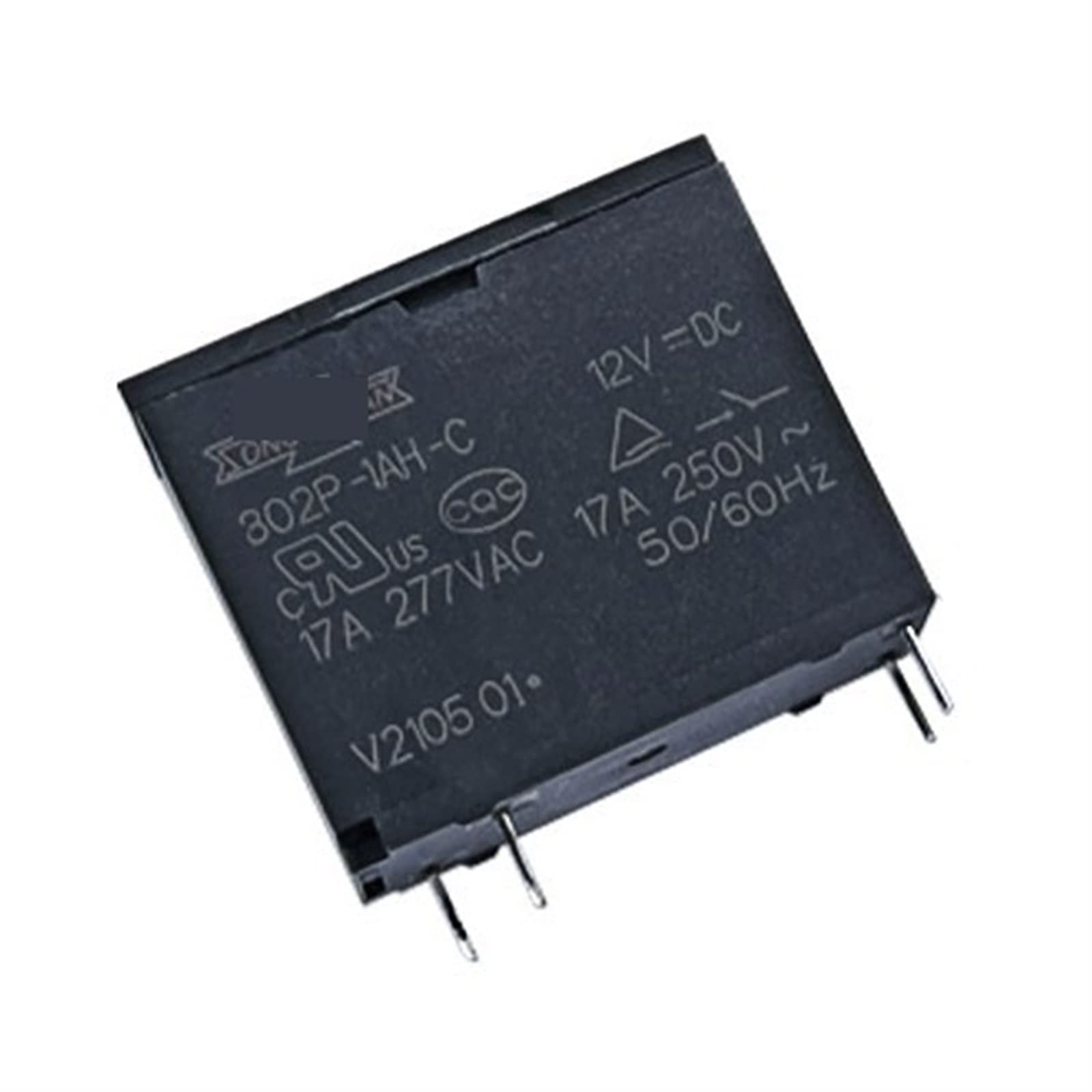 Relés 302P-1AH-C 12VDC resuelven fallos de encendido en electrodomésticos con pack de 5 piezas