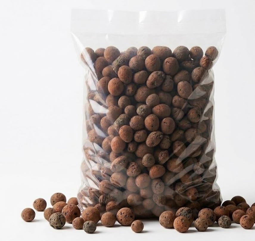 Dihl Premium Clay Pebbles LECA Balls, 8-12mm - 5 Litre Bag