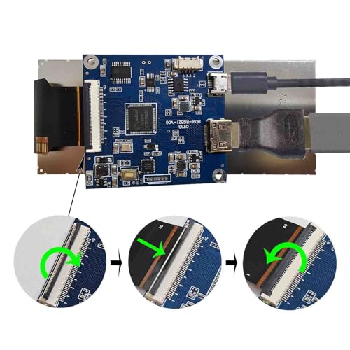 Image of 3.99 inch 3.99 inch 400x960 450nit Mini IPS MIPI LCD Screen | and H /D Micro USB Control Board 41 pin
