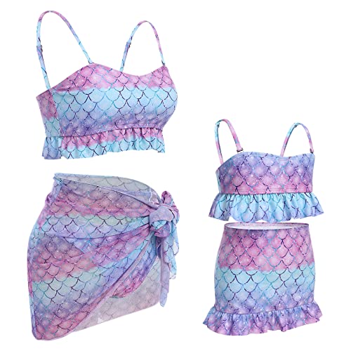 Mommy and Me Swimsuits Matching Bikinis for Mom and Daughter Family Cow Swimsuits Matching Set Mother Daughter Bathing Suits2