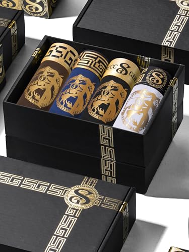 Gift Boxed Men's Underwear Boxer Briefs, Cotton Trunks Shorts Underpants, Moisture Wicking Breathable Fashion Natural2