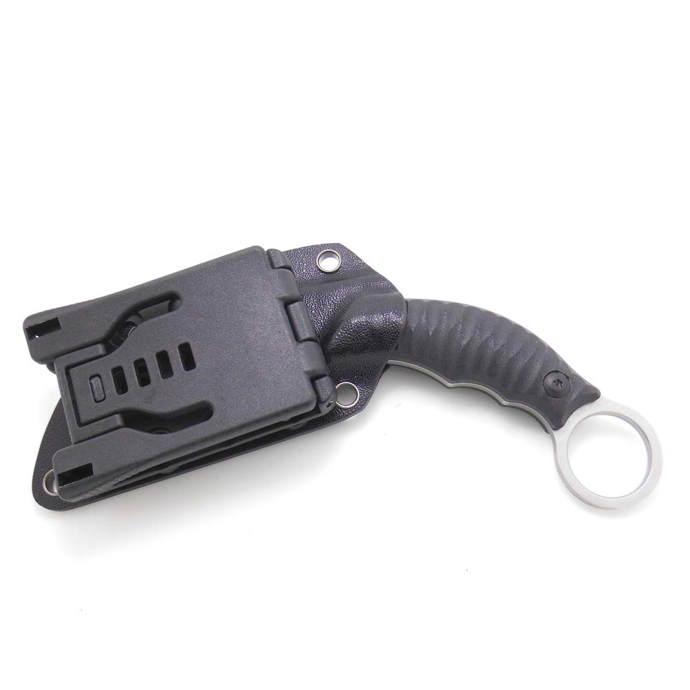 Masalong Outdoor Survival Claw Taktisches Messer Bärenfinger Feststehendes Messer Mit Scheide (Forged version (s))