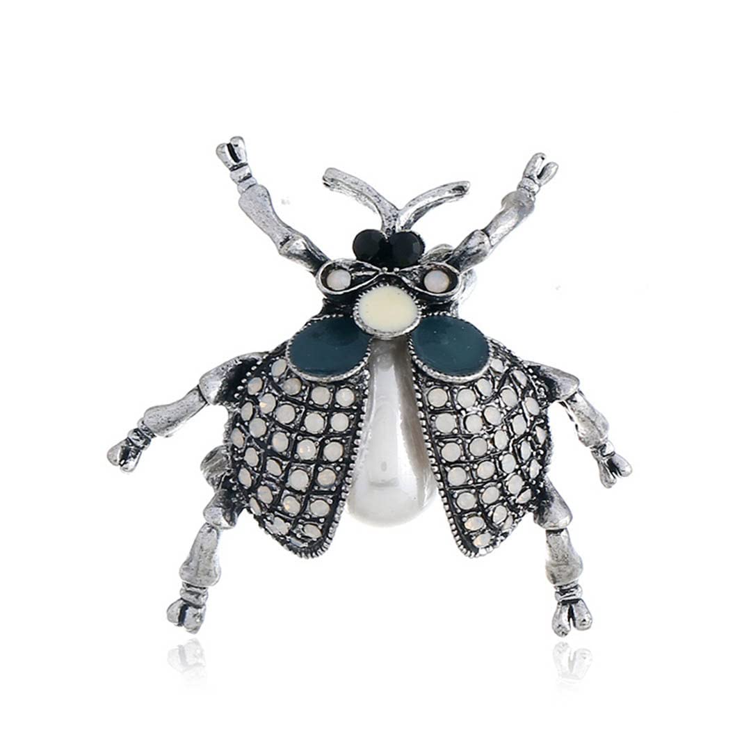 Spille smaltate a forma di api, in metallo, per insetti, scarabei, collari, sciarpe, maglioni, abiti, gioielli, 22