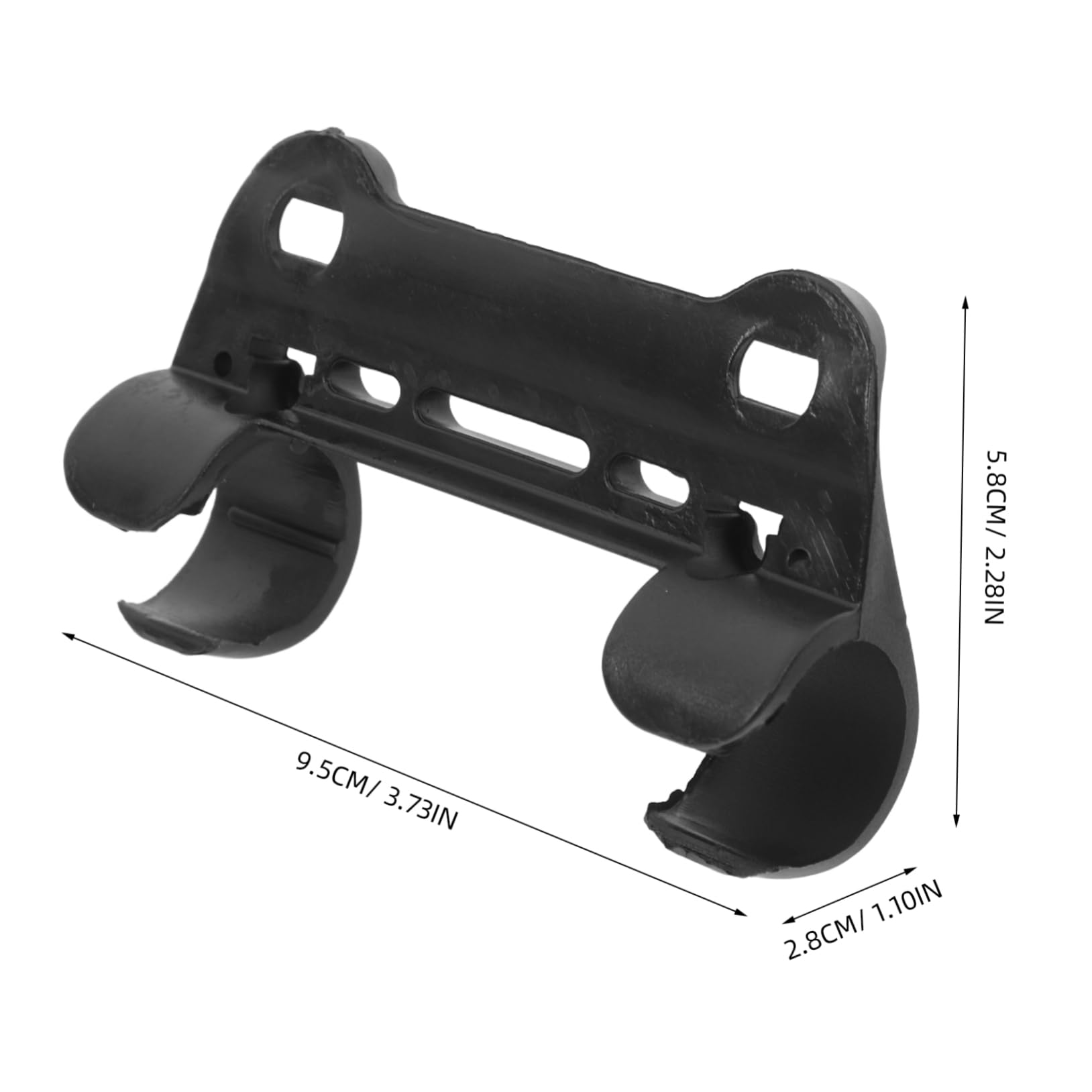 BESTonZON Pump Fixing Clip for Bike Pump Retaining Bracket Mount Universal Bike Inflator Frame Accessory 2-Pack