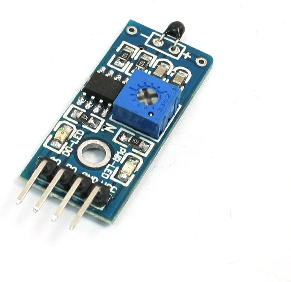 DC3.3-5V 1 Channel 4 Pin NTC Thermistor Sensor Module for MCU(DC3.3-5V ...