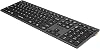 A4 Tech FBX50C Rechargeable (Q) Turkish FN-Multimedia Bluetooth & 2.4Ghz Wireless Keyboard, Black/Grey