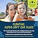 Earvolution Floating Putty Buddies Ear Plugs for Swimming - Invented by an Ear Physician - Moldable, Premium, Silicone - Floats on Water - Waterproof - Made in The USA - 3 Pack - Blue/Yellow/Green