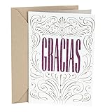 Hallmark Vida Spanish Thank You Greeting Card (Gracias)