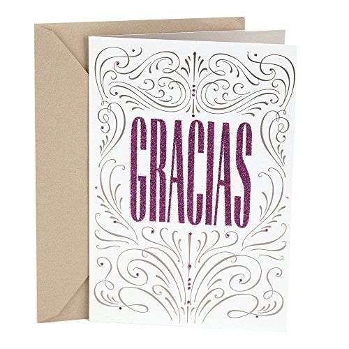 Hallmark Vida Spanish Thank You Card (Gracias)