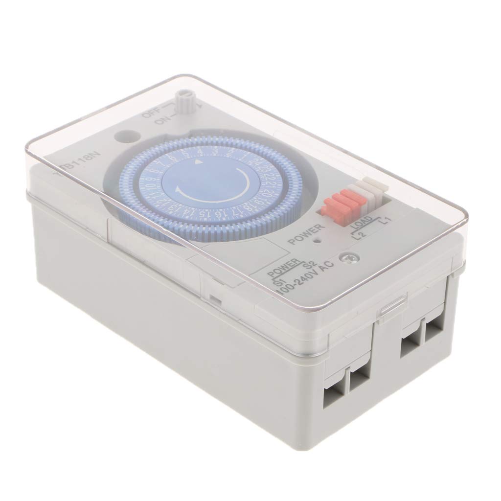 3 set 24 ore cronometria timer meccanico temporizzatore relè AC 100-240V