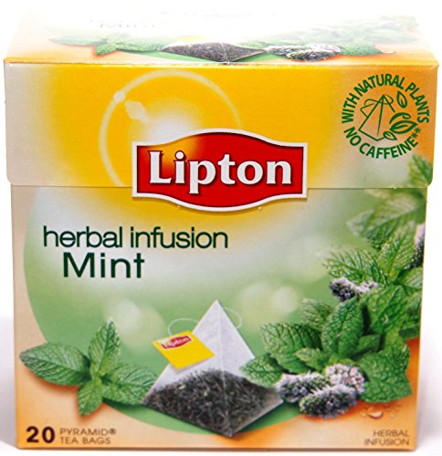 Lipton Kräutertee Peppermint Infusion Pyramidenbeutel, 264 g Cover