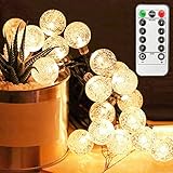 ❤El tamaño mini libera más espacio y la exclusiva superficie del bulbo de restregado proporciona una luz más suave para usted, disfrute del tiempo con su familia o amigos. ❤ Hay varios modos de iluminación disponibles para que elija con el botón del soporte de la batería o el control remoto con 13 teclas IR (controlado por control remoto para presionar los números correspondientes).