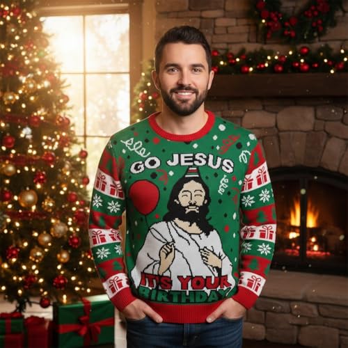 Christmas jumper, alternative view 1