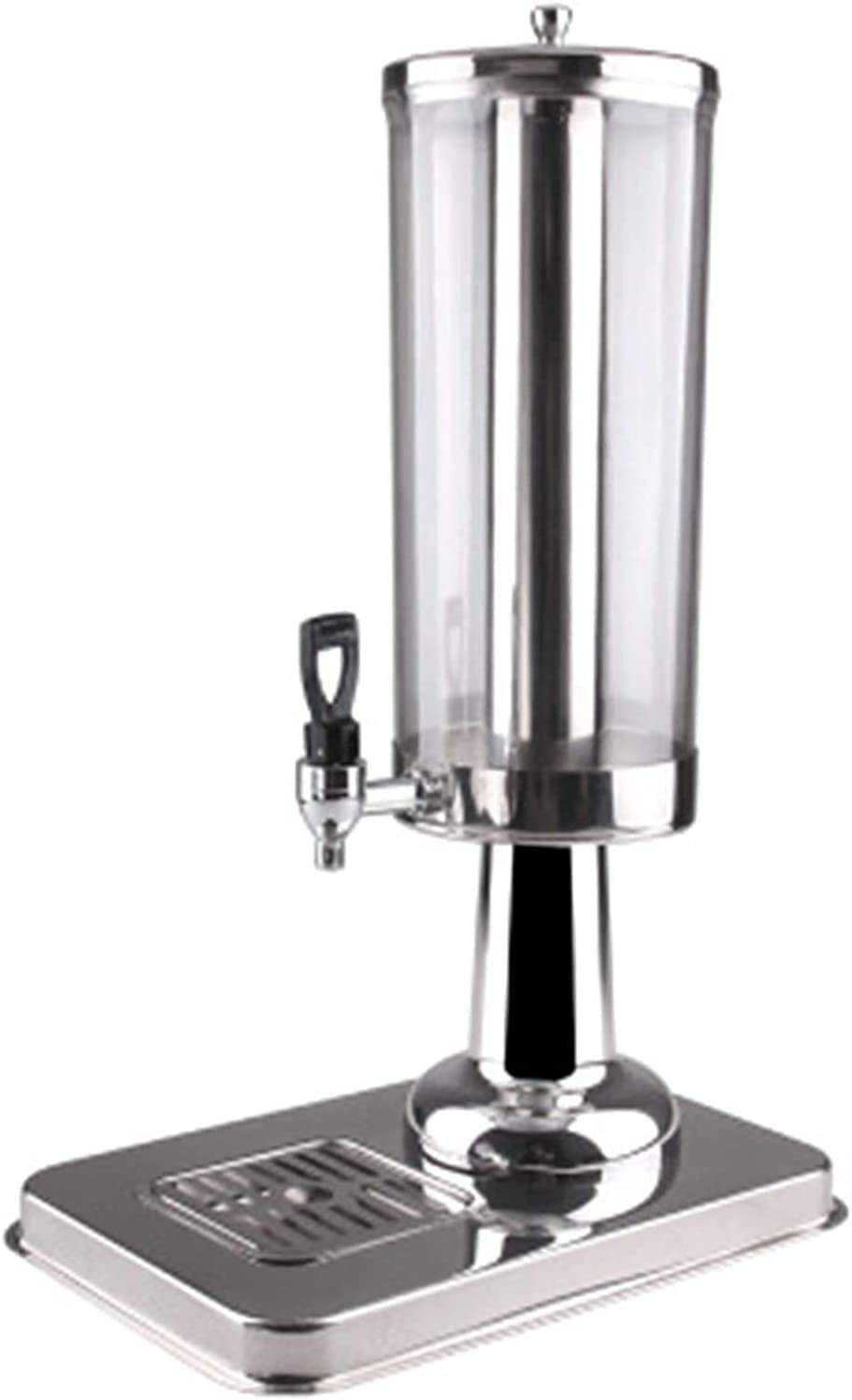 MYUYEE Beer Dispenser 3L Commercial Cold Drink Dispenser Heavy-Duty Juice Beverage Bowl Juicer Beverage Dispenser