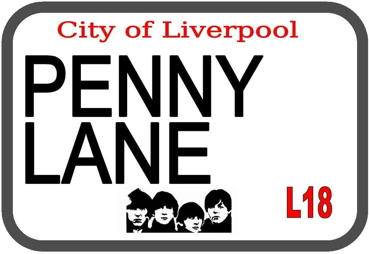 Bioprocess Metal Tin Sign 8X12 Inches Penny Lane Vintage Style