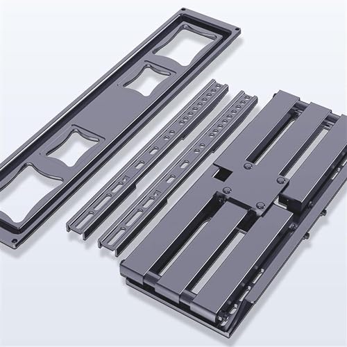 Support d'écran LCD pivotant télescopique avec fixation murale tv