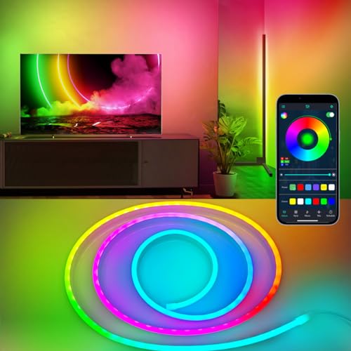 Tira de LED Neon RGB Multicolor 2M con Control Remoto miniatura 2