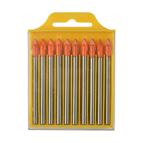 Gunpla 10 Pieces Drill Bits 6mm Glass and Tile Drill Bit Set Tungsten Carbide Drilling Tool 7 Gunpla 10 Pieces Drill Bits 6mm Glass and Tile Drill Bit Set Tungsten Carbide Drilling Tool - Image 7