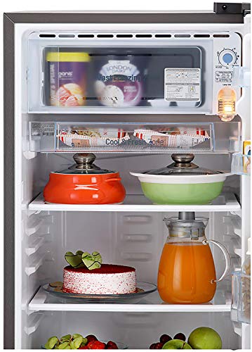 Image of LG 188 L 3 Star Inverter Direct-Cool Single Door Refrigerator (GL-B191KDSX, Dazzle Steel)