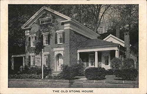 The Old Stone House North Bennington, Vermont VT Original Vintage Postcard