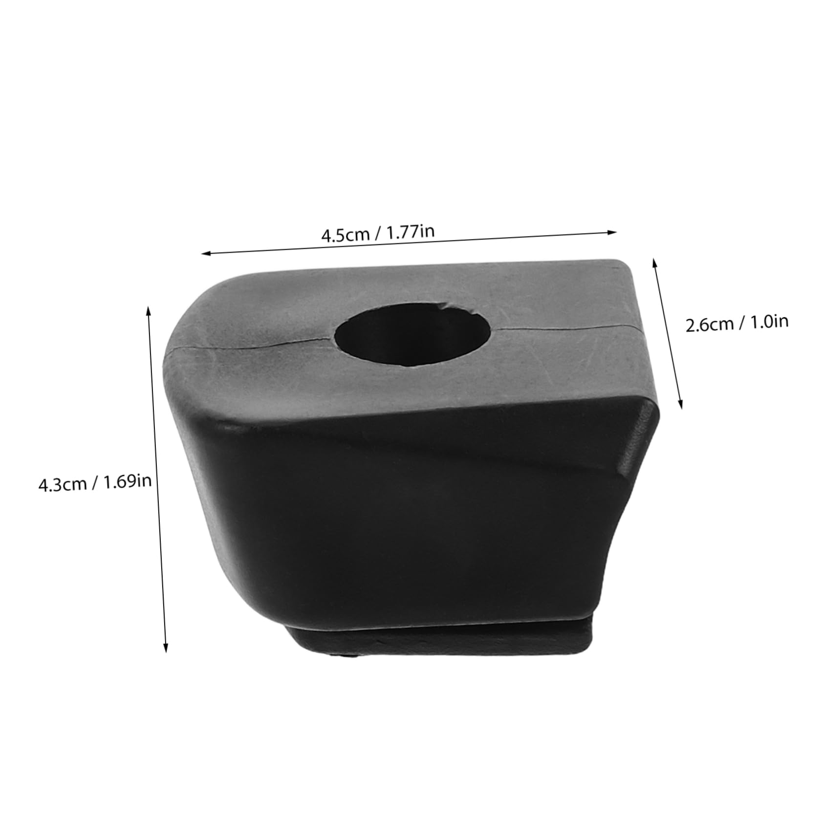 VICASKY Replaceable Roller Skate Parts Set of Inline Skates Brake Stoppers Toe Stops Compact Design for Easy Storage