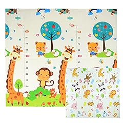 CCLIFE Krabbelmatte Spielmatte Baby...