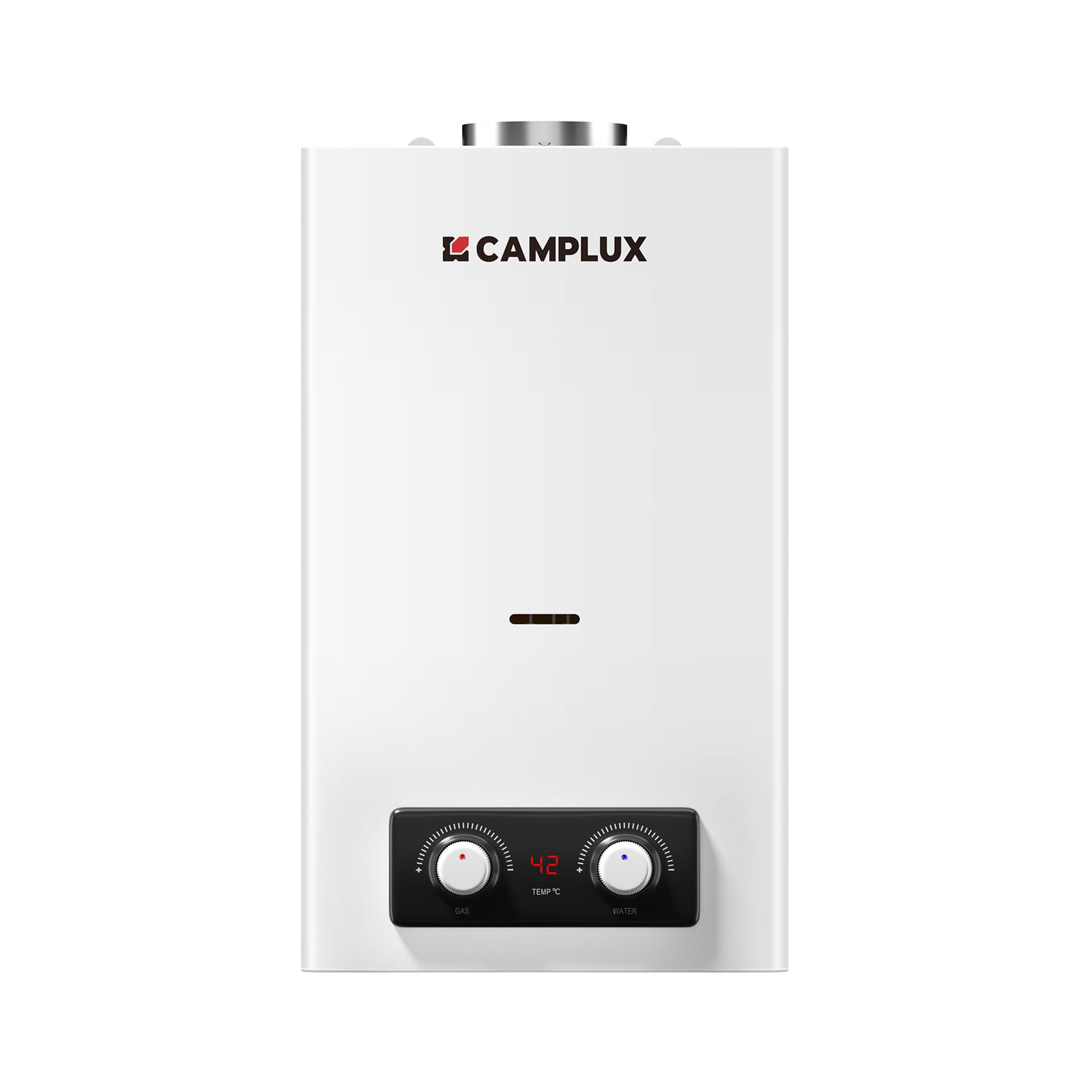 CAMPLUX BD300NG Scaldabagno a Gas 11 Litri, ErP/Low NOx, a Metano, 20mbar, 22kW, 3V, Bianco