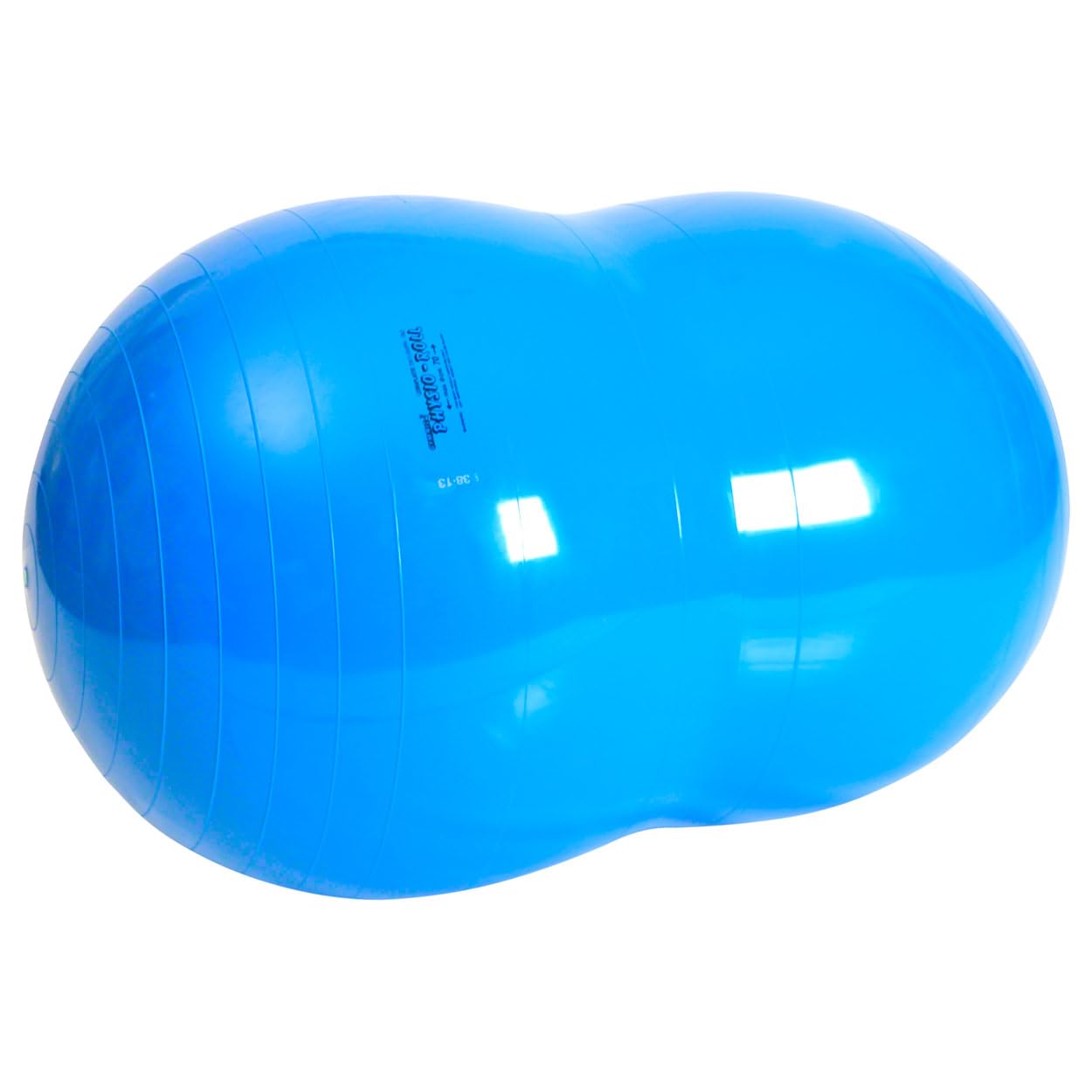 1x Behrend Physio Roll Erdnussball Gymnastikball Doppelball Physioball Fitnessball, 70cm, blau