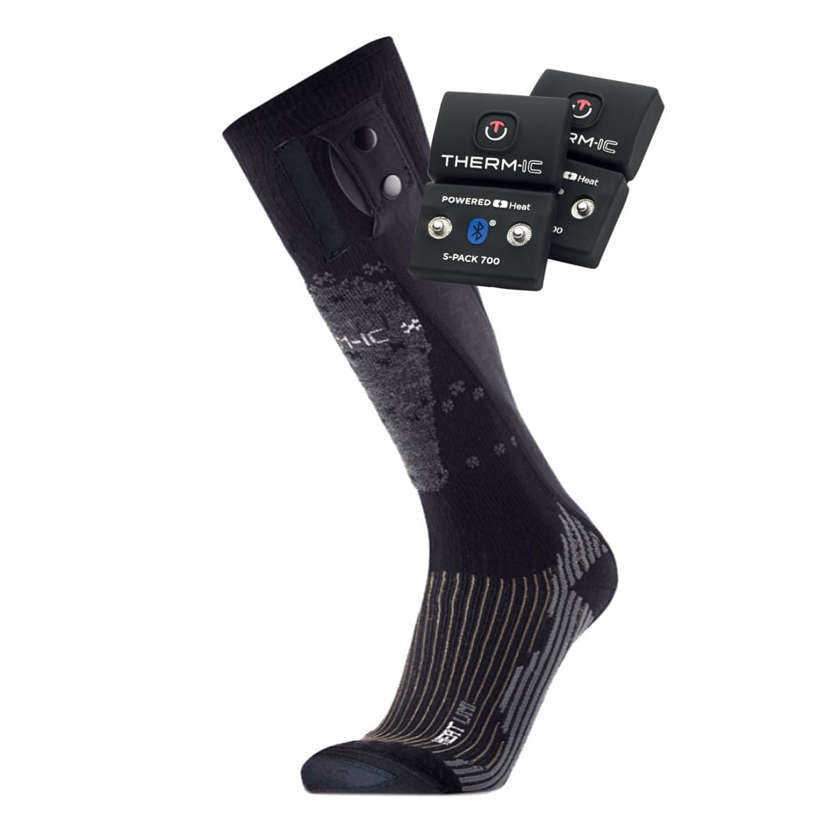 Therm-ic Sock Set Fus Uni S-700b, Size: 45-47 (T45-2202-200_05)