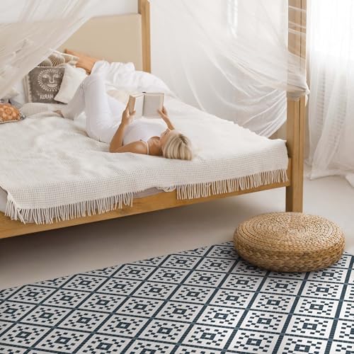 Tapis de sol vinyle 80x120 cm rectangle Floorart Design