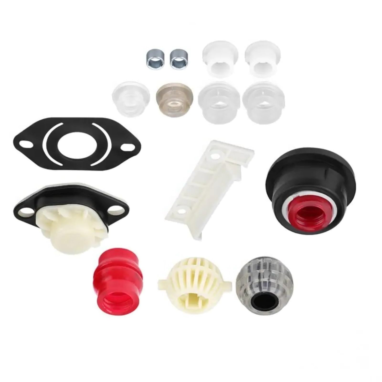 Ookiteq One Color Shift Cable End Bushing Compatible With Vw For Golf 1984-1998 For Vento 1992-1998 Gear Shift Lever Selector Linkage Bush Repair Kit 171711253 171711228 191798116