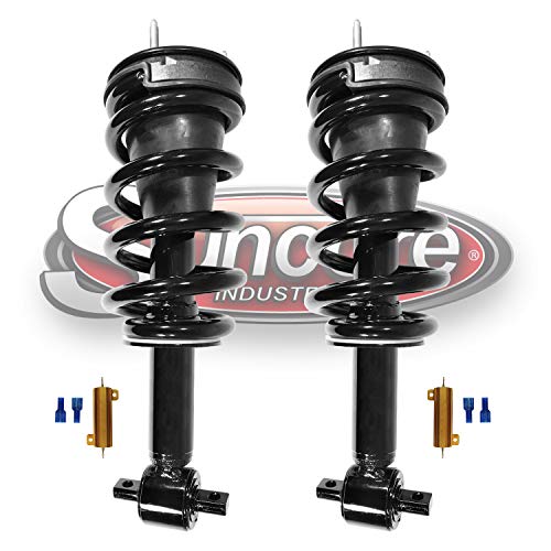 SUNCORE - Front Magnetic Suspension to Passive Complete Struts Conversion Kit Replacement for 2007-2014 Chevrolet Suburban 1500