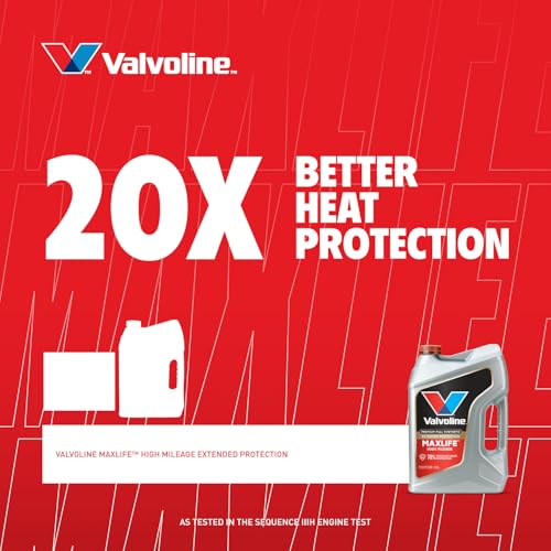 Image of Valvoline MaxLife Extended Protection High Mileage 5W-20 Full Synthetic Motor Oil 1 Quart