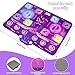 Amy & Benton Upgraded 2-Player Dance Mat for Toddlers 3-5,Dance Mat Toys for 4-8 Year Old Kids,Light Up Play Mat 8-Button with Bluetooth,Electronic Music Games Birthday for Girls Boys